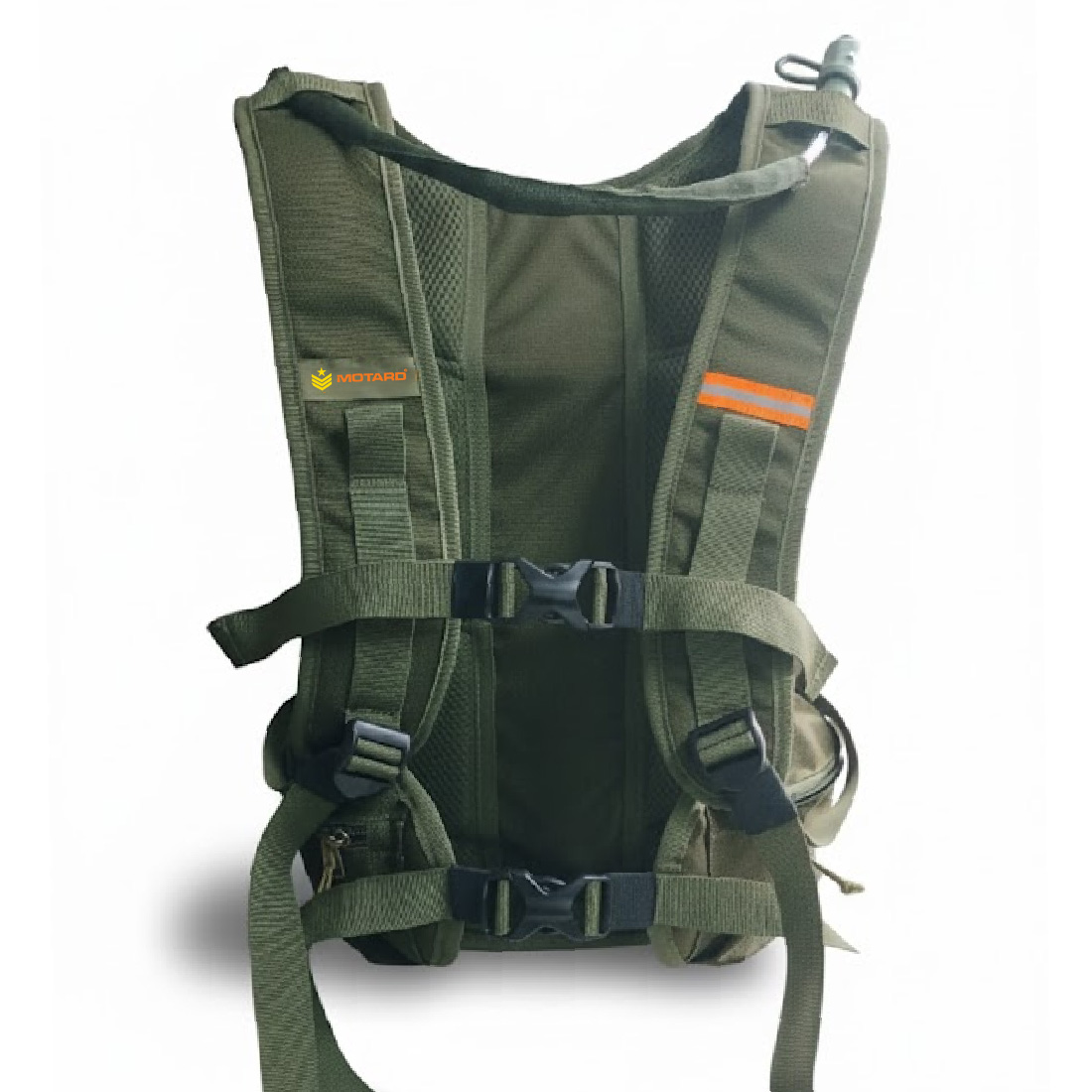 Motard Waterman H20 Hydration Tactical Backpack Olive Green with 3L Hydration Bladder - Image 3