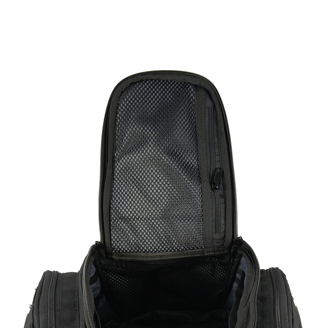 MOTARD® Tank™ Motorcycle Magnetic Tank Bag 26L Expandable to 30L | Tactical Tank Bag with 8 Magnetic Claws, Waterproof Rain Cover, Tail Bag & Backpack for All Motorcycles BLK - Image 4